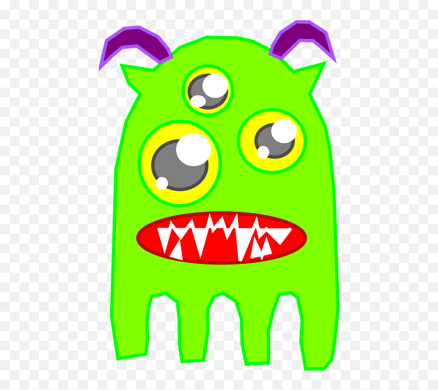 Monster Alien Ghost - Alien With Four Legs Emoji,Android Ghost Emoji