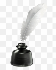 Vector Pens Quill Transparent Png - Ink Pot And Quill Emoji,Quill Emoji