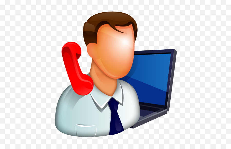 Businessman Icon - Call Center Supervisor Icon Emoji,Businessman Emoji