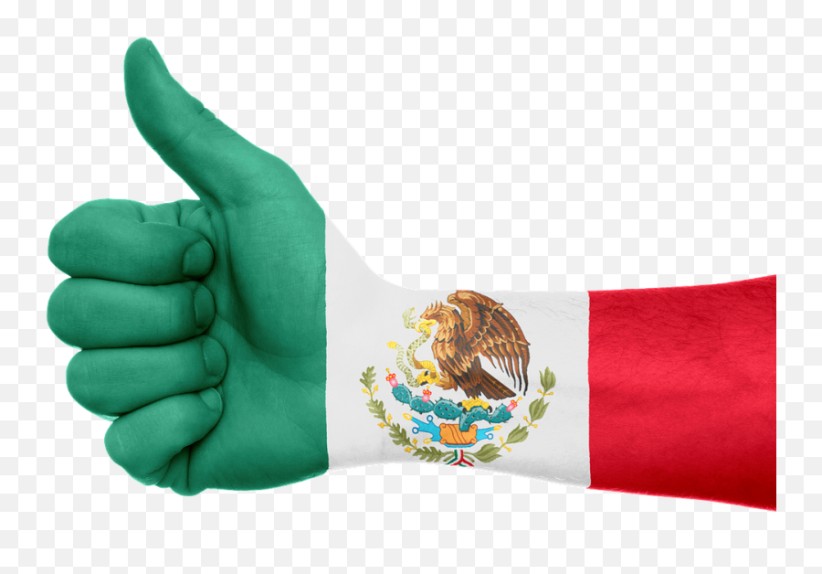 Mexican Flag Thumbs Up Emoji,Mexico Emoji