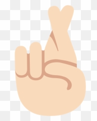 Emoji U1f91e 1f3fb - Cross Fingers Clipart