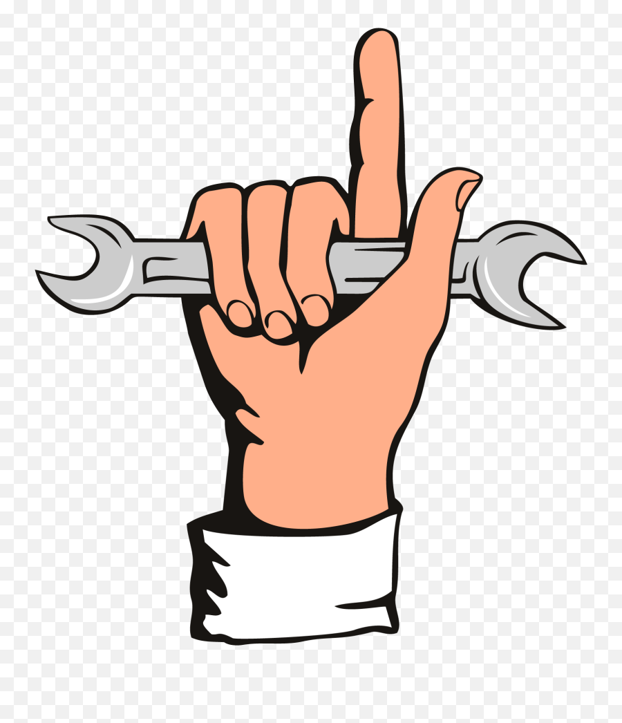 Muscle Emoji Png - Spanner With Hand,Muscle Emoji Png