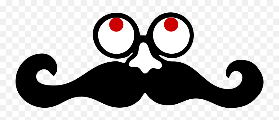 Moustache Clipart Glass Eye Moustache Glass Eye Transparent - Mustache Animation Emoji,Squint Emoji