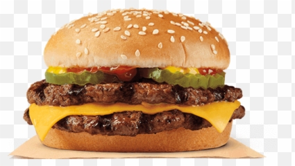 Double Cheeseburger BURGER KING - With Fries Bk Emoji