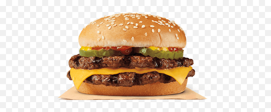 Double Cheeseburger Burger King - Double Cheeseburger With Fries Bk Emoji,Cheeseburger Emoji