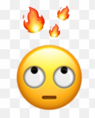 Fire Emojiiphoneduh - Smiley,Fire Emoticon