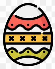 Easter Egg Symbol Yellow Smiley for - 512x512 Of Transparent Emoji