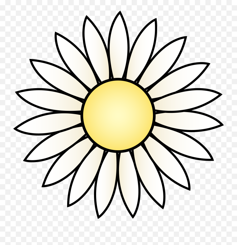 Library Of Daisy Picture Library Library Drawing Png Files Transparent Background Daisies Clip Art Emoji Black And White Flower Emoji Free Transparent Emoji Emojipng Com
