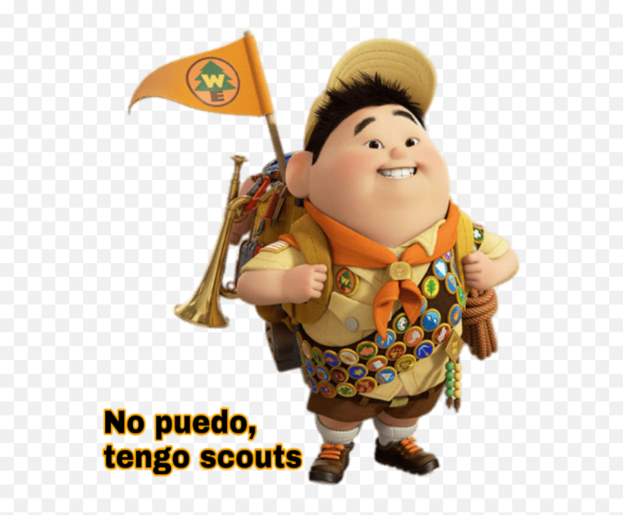 Popular And Trending Scouts Stickers On Picsart - Russell From Up Emoji,Scout Emoji