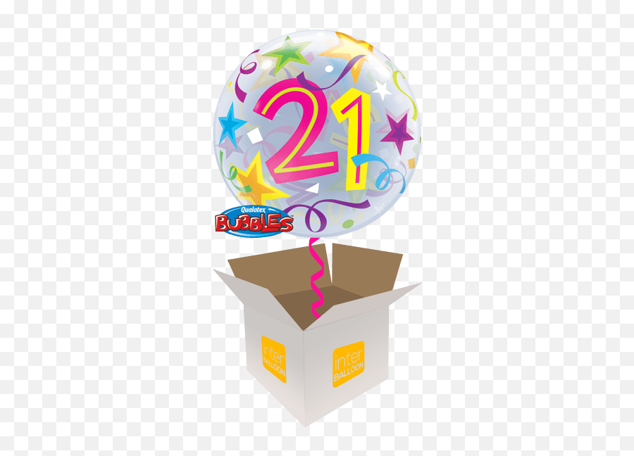 21st Birthday Helium Balloons Delivered - Inflated 10th Birthday Balloons Emoji,21st Birthday Emoji