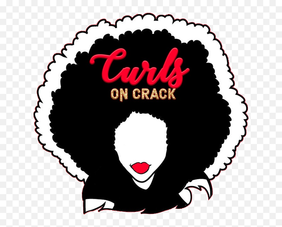 Home Curls On Crack - Black Woman Afro Cartoon Emoji,Whip Emoji