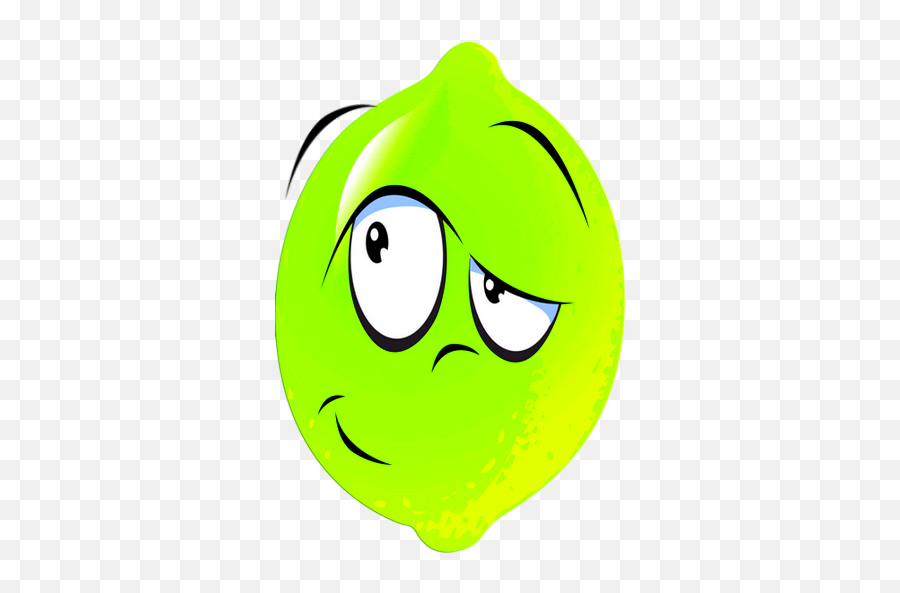Ao Citron Vert Et Jaune Perplexe - Emoticone Citron Emoji,Emoticone Facebook