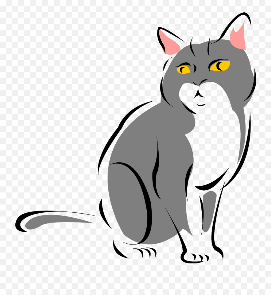 Cat Face With Tears Of Joy Emoji Smiley - Free Cat Png Clipart,Grey Cat Emoji