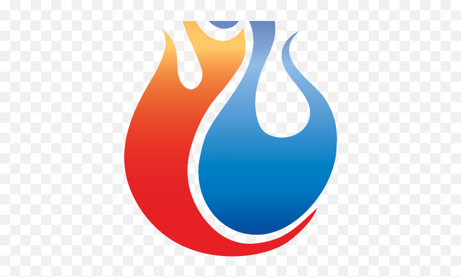 Ice Clipart Fire - Png Download Fire Ice Logo Png Emoji,Blue Fire Emoji