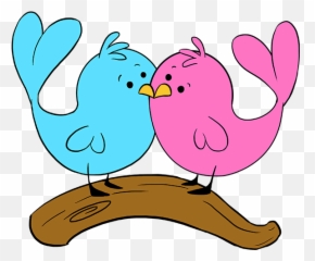 How To Draw Love Birds - Love Bird Easy Drawing Emoji,Cardinal Emoji