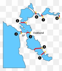 San Francisco Bay Bridges - Emoji