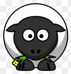 Cartoon Sheep - Clipart Sheep Cartoon Emoji,Sticks Tongue Out Emoticon