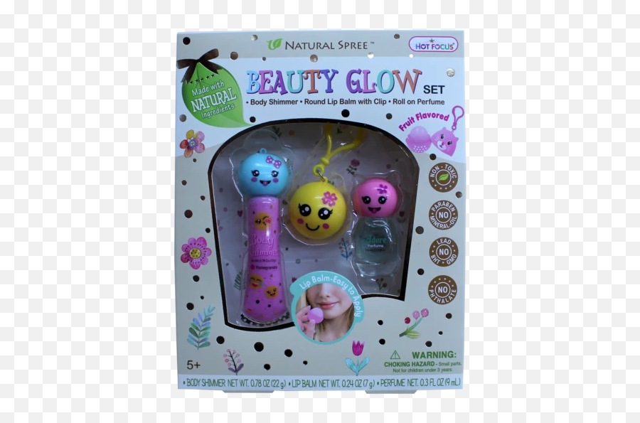 Natural Spree Beauty Glow Sets - Baby Toys Emoji,Blue Dot Emoji