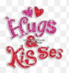 Best Custom Shinning Hugs And Kisses - Glitter Emoji