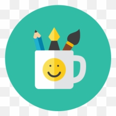 Pencil Box - Smiley Emoji,Pencil Emoticon