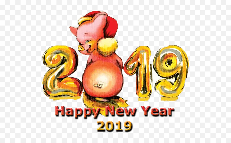 Happy New Year 2019 Quotes Cartoon - Silvester Bilder 2019 Lustig Emoji,Happy New Year Emoji 2019