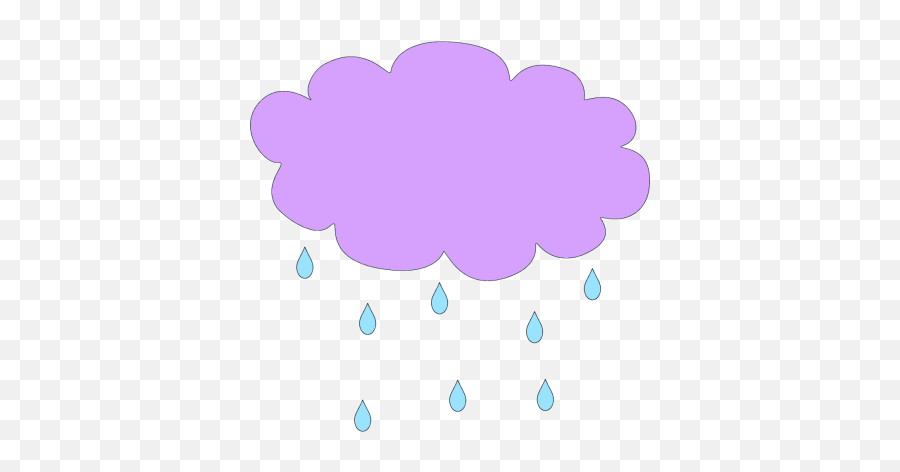 Umbrella Raindrops Transparent Png - Purple Rain Clip Art Emoji,Purple Rain Emoji