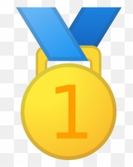 1st Place Medal Icon - 1st Place Medal Png Emoji,First Emoji