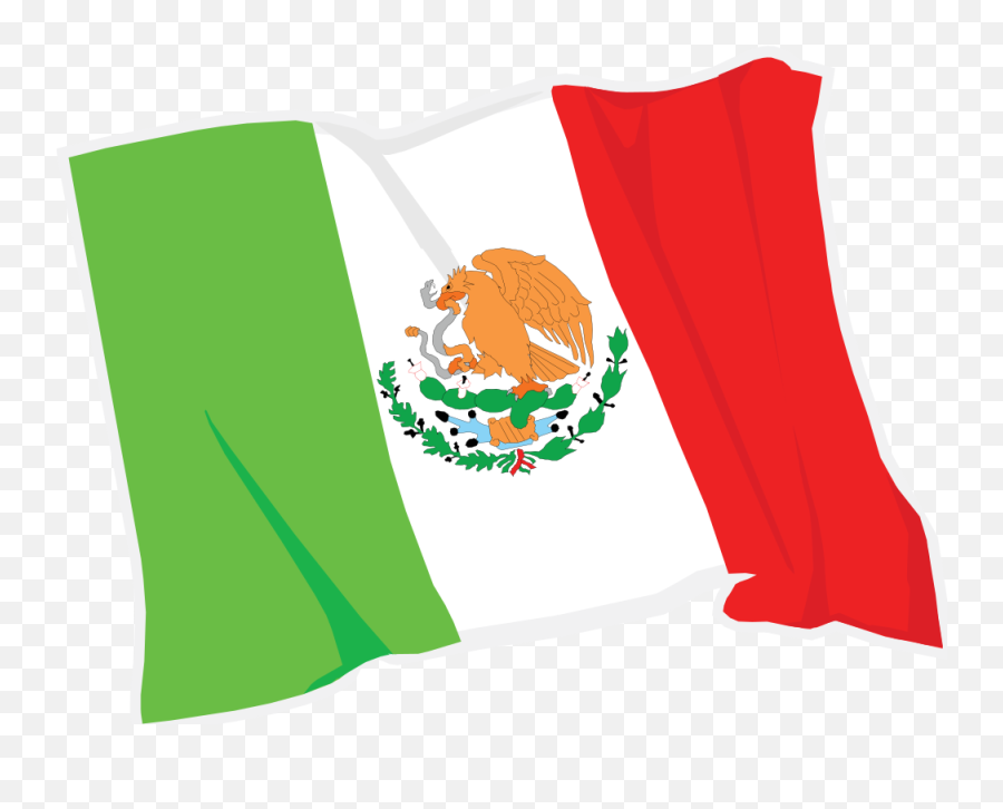 Mexican Flag Mexico Flag Vector Emoji Icon Free Download - Flag Of Mexico Clipart Transparent Background,Mexico Emoji