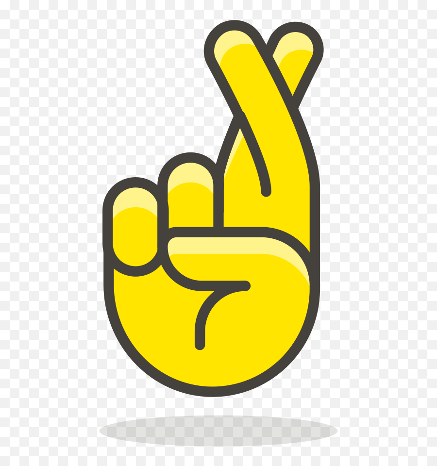 363 - Finger Crossed Png Emoji,Crossing Fingers Emoji