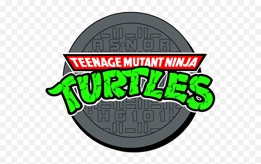 Tmnt Pizza Box Labels Tmnt Birthday - Ninja Turtle Logo Png Emoji,Ninja Turtle Emoji