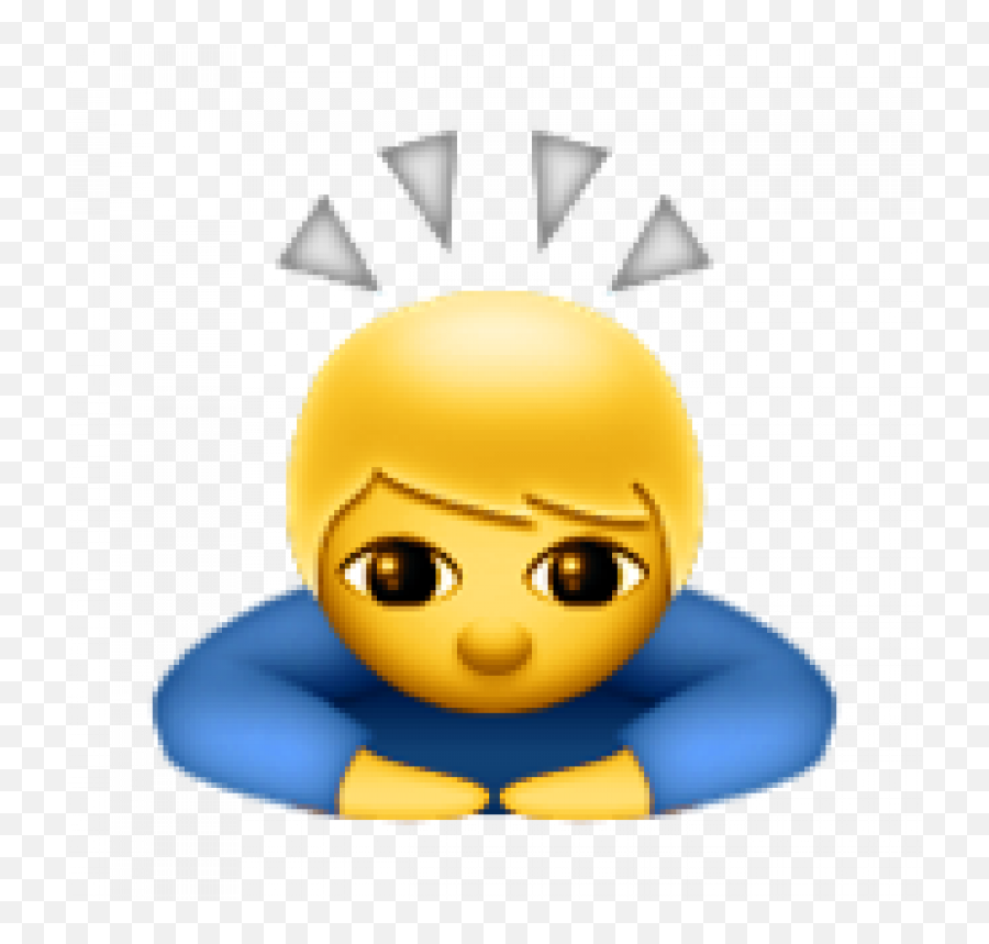 Vraie Signification Des Emoji - Emoji Person Bowing Deeply,Signification Emoji