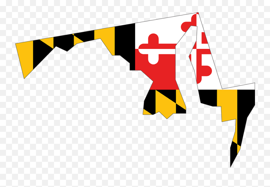 Maryland State Usa - Maryland State With Flag Emoji,Maryland State Flag Emoji