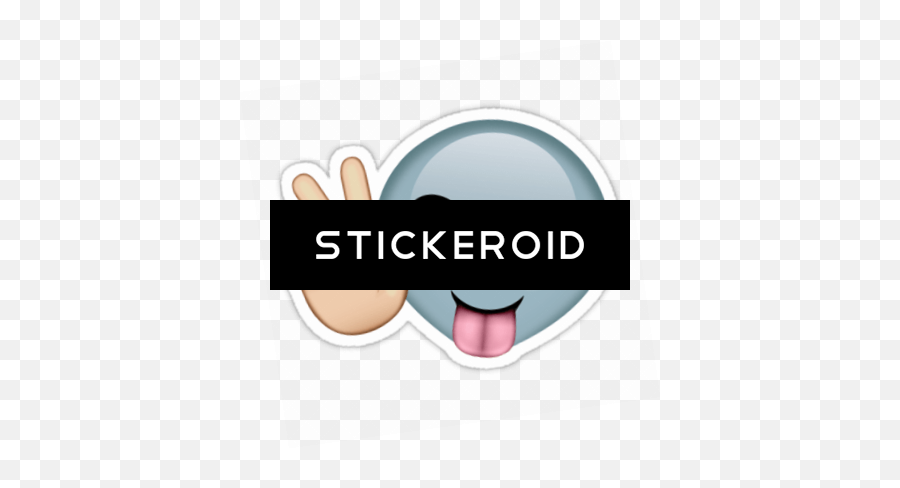 Alien Emoji Peac - Stickeroid Png,Alien Emoji Png