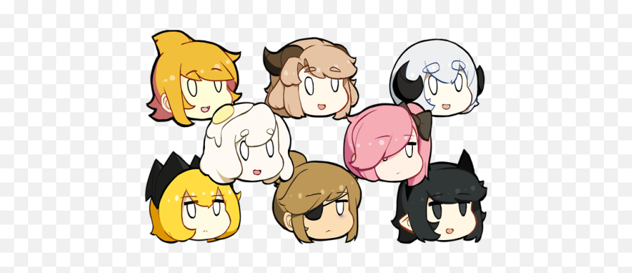 Cute Emojis For My Discord Server - Cartoon,Ahegao Emoji