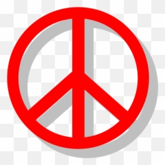 Pix For Peace Sign Transparent Hand - Clip Art Library Red Png Emoji