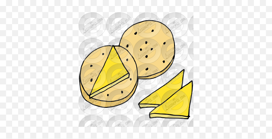 Cheese And Crackers Picture For Classroom Therapy Use - Cheese And Crackers Clipart Emoji,Cheese Emoticon