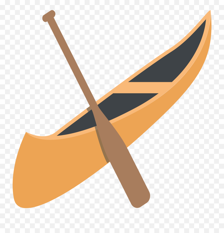 Emojione 1f6f6 - Canoe Clipart Png Emoji,Weapon Emoji