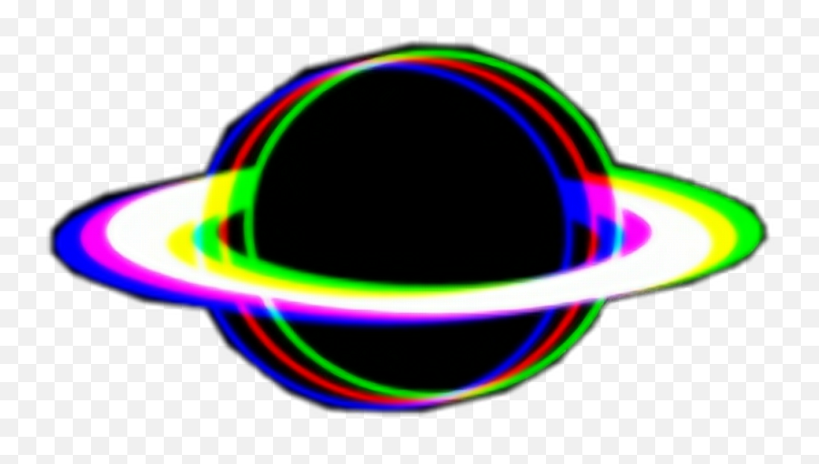 Alien Space Glitch Sticker Outerspace - Circle Emoji,Outer Space Emoji