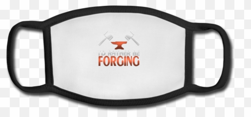Id Rather Be Forging Youth Face Mask - Mask Emoji,Blacksmith Emoji