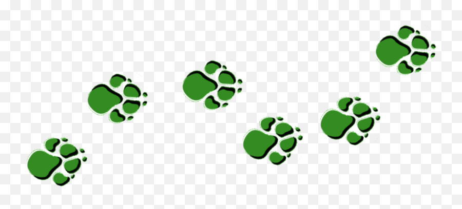 Free Dog Paw Print Stencil Download Free Clip Art Free - Green Paw Print Banner Emoji,Tiger Bear Paw Prints Emoji