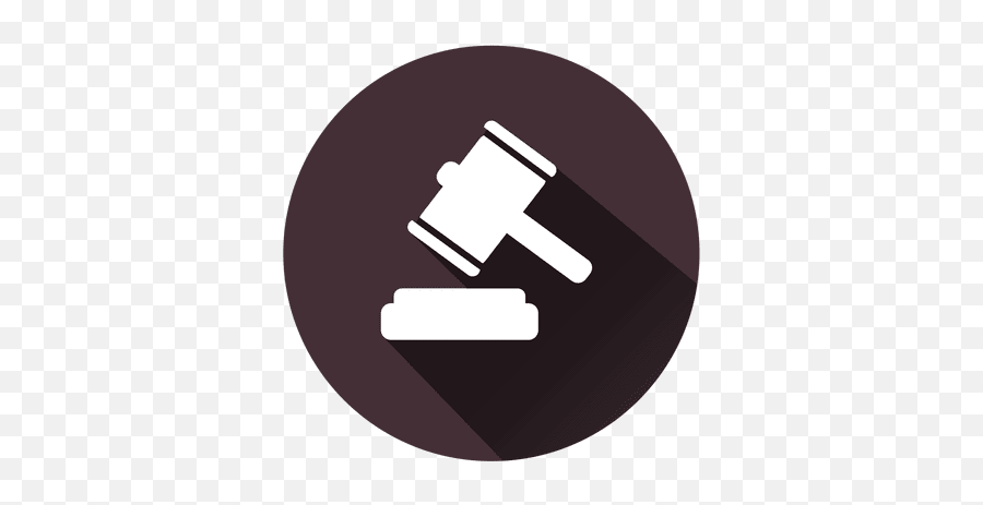 Judge Hammer Circle Icon - Transparent Png U0026 Svg Vector File Icono De Facebook Png Emoji,Judge Emoji