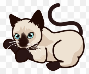 Peo - Siamese Cat Clipart Png Emoji,Cat Emoji
