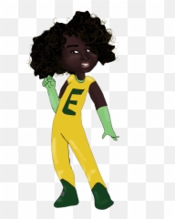 That Hates Her Dark Skin - Cartoon Clipart Full Size Characters Emoji
