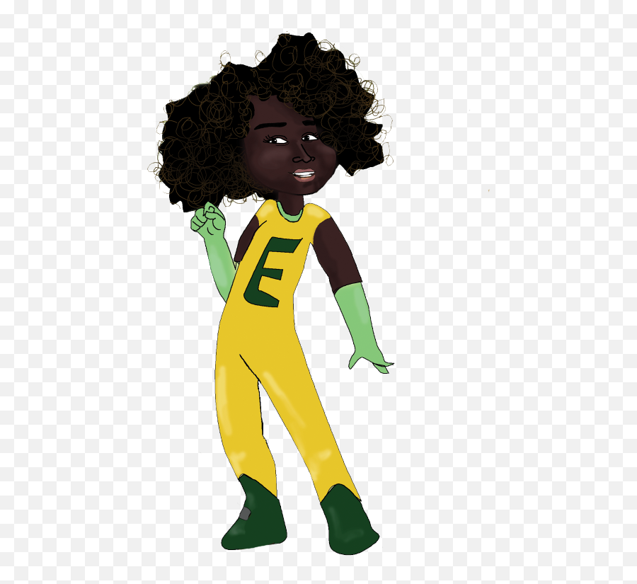 That Hates Her Dark Skin - Cartoon Clipart Full Size Dark Skin Cartoon Characters Emoji,Black Man Shrug Emoji