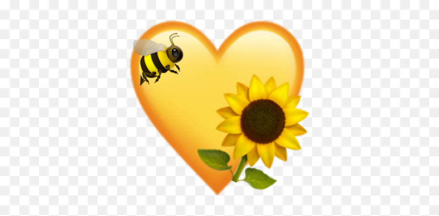 Heart Emoji Flower Yellow - Susan,Yellow Flower Emoji