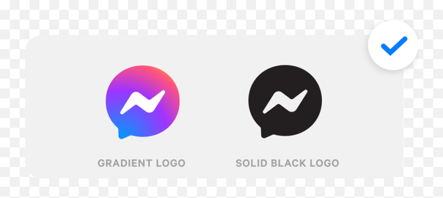 Facebook Brand Resources - Messenger Small Logo Emoji,Facebookemojis