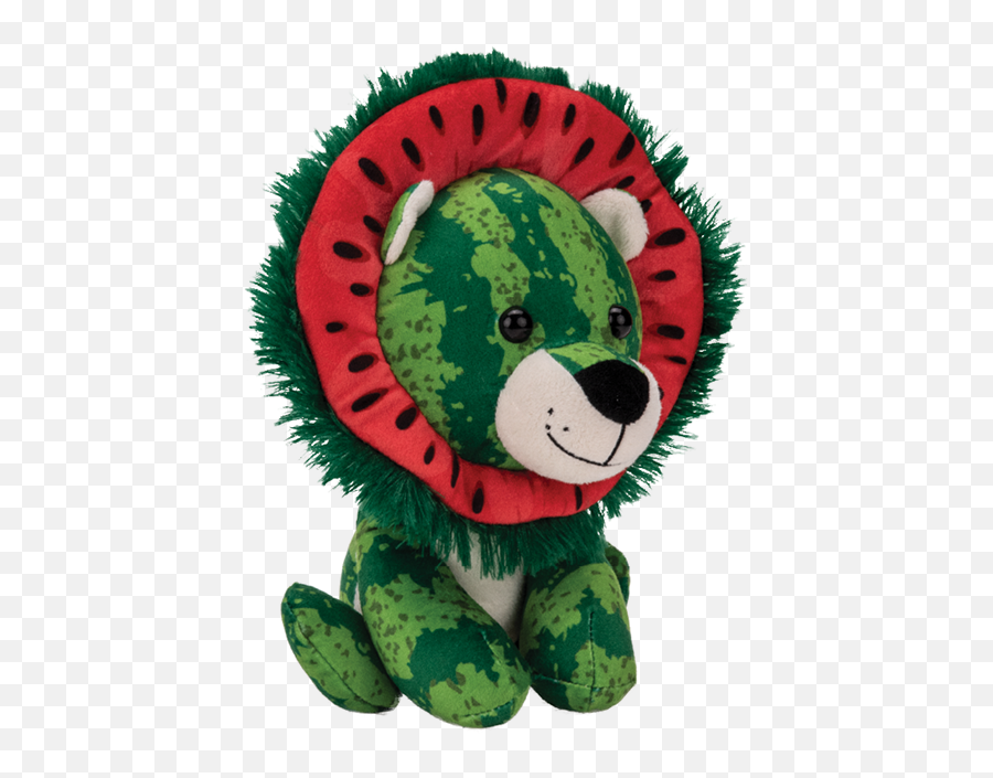 Watermelon Lion Plush Emoji,Watermelon Emoji
