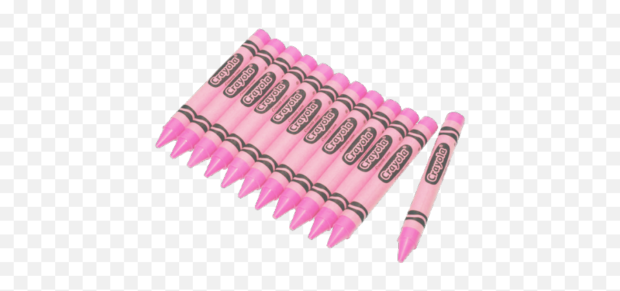 Crayon Crayola Pink - Pink Crayon Png Emoji,Crayon Emoji