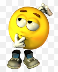 Thinking Smiley - Animated Gif Emoji