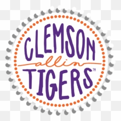 The Newest Clemson Stickers - Circle Emoji,Clemson Tiger Paw Emoji